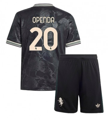 Lacne Dětský Futbalové dres Juventus Lois Openda #20 2025-26 Krátky Rukáv - Tretina (+ trenírky)